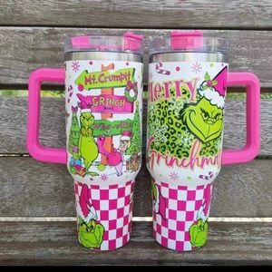 Christmas Grinch tumbler